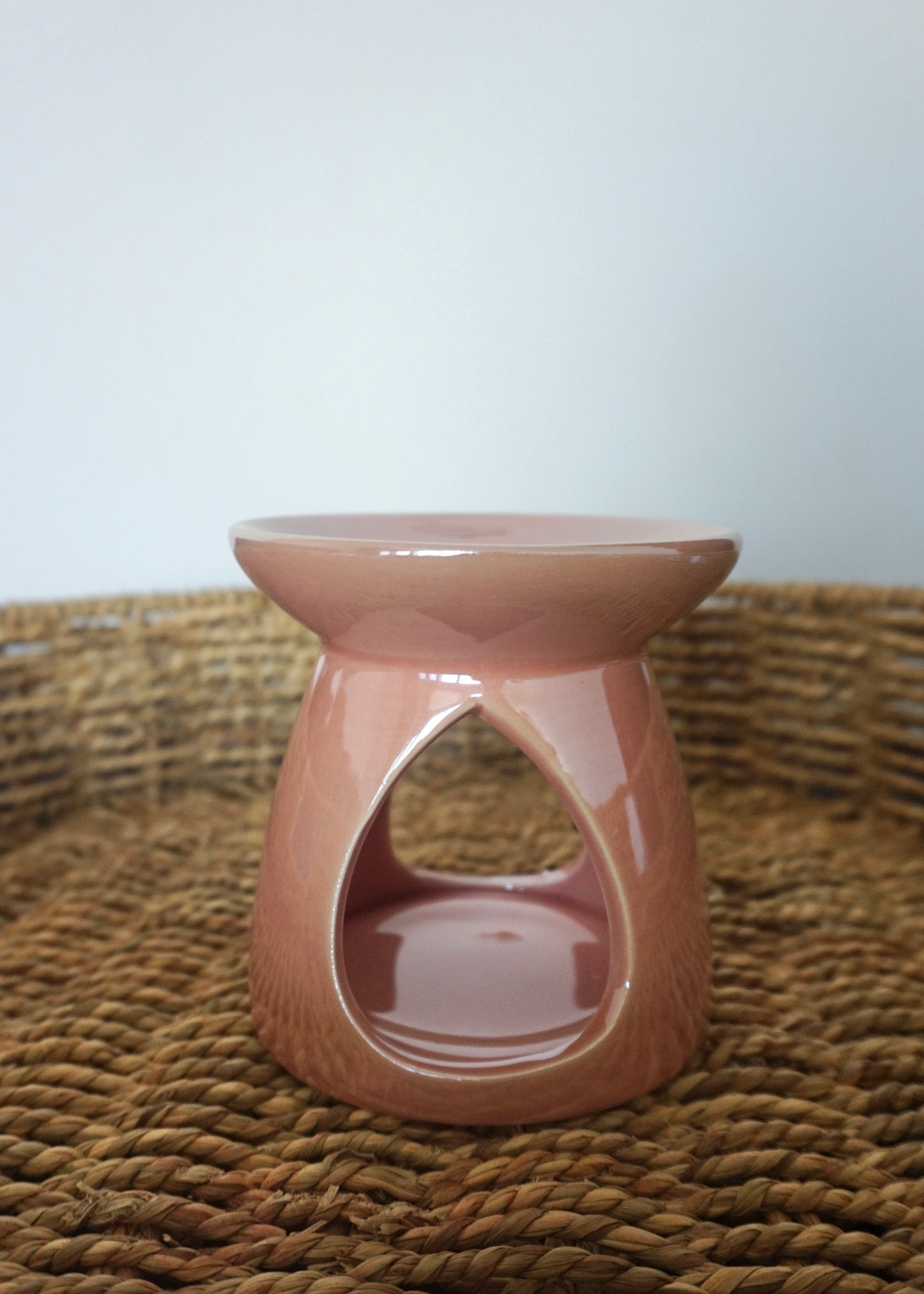 Small Pink Pearlised Burner