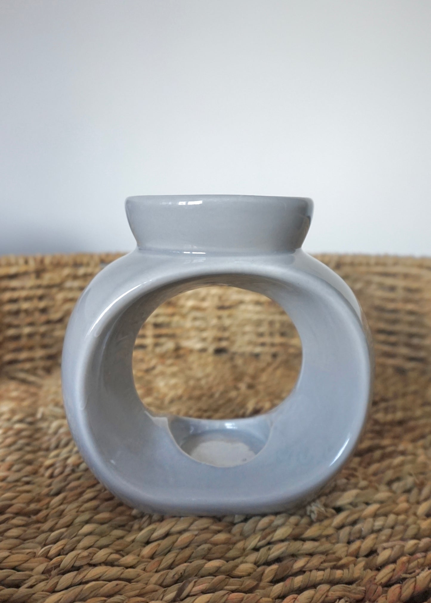 Grey Wax Burner